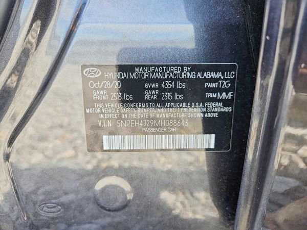 2021 HYUNDAI SONATA
