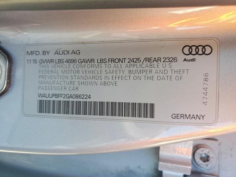 2016 AUDI A3