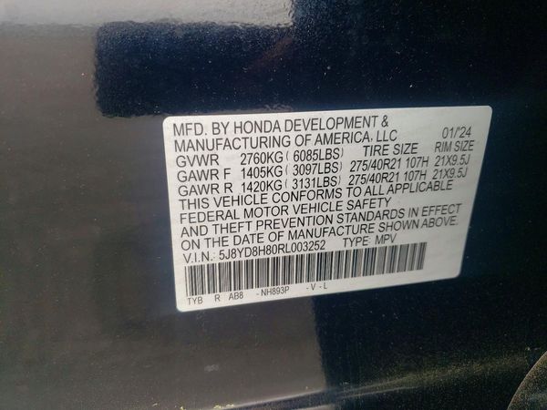 2024 ACURA MDX Type S