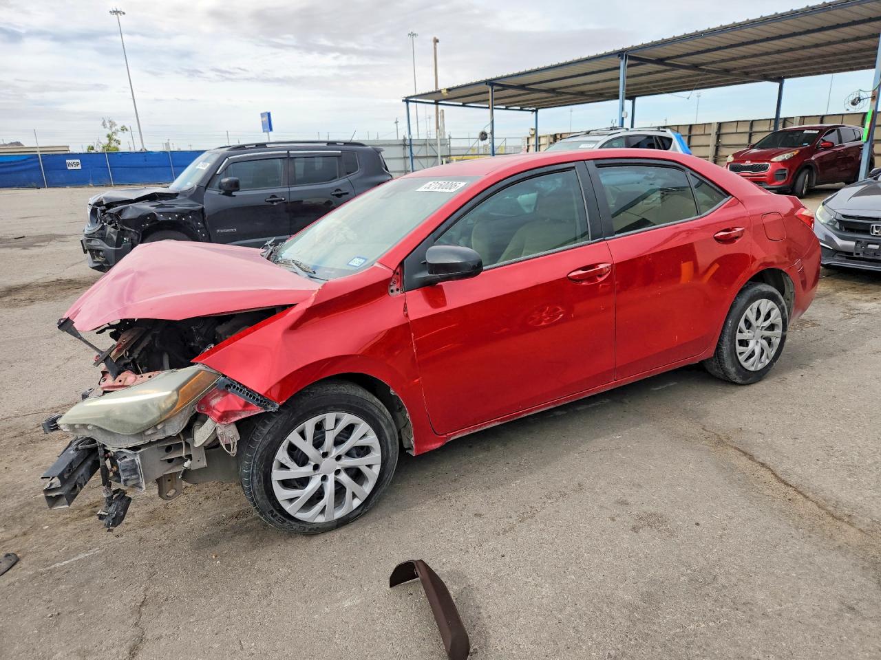 2018 TOYOTA COROLLA L/LE/SE/XLE/XSE — Front 3/4