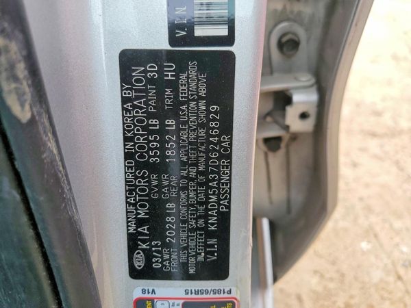 2013 KIA RIO