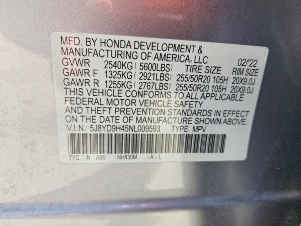 2022 ACURA MDX TECH