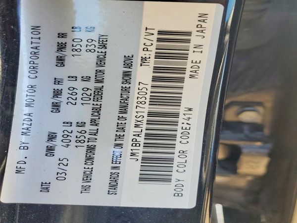 2025 MAZDA 3 Preferred Package