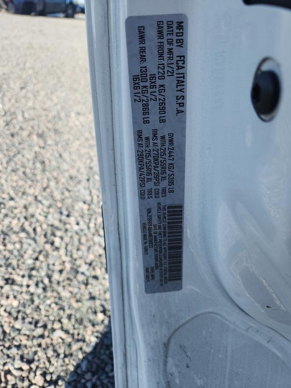 2021 RAM PROMASTER CITY ST