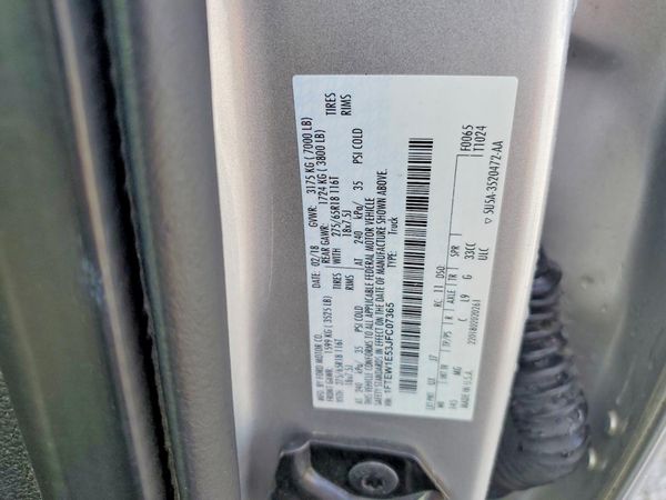 2018 FORD F150