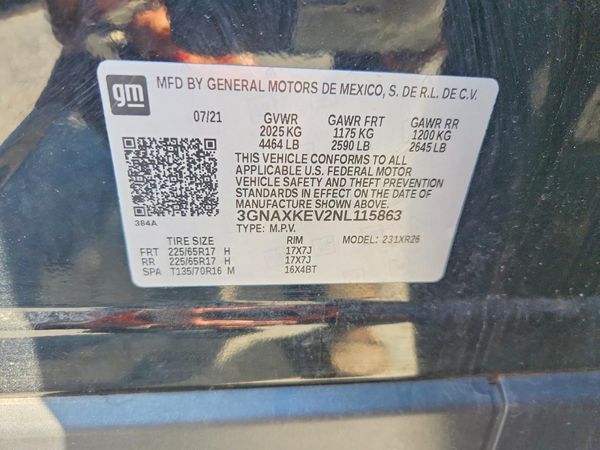 2022 CHEVROLET EQUINOX