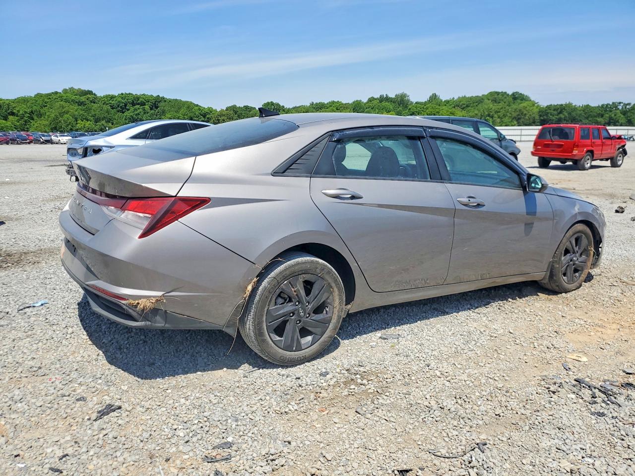 2021 HYUNDAI ELANTRA Blue