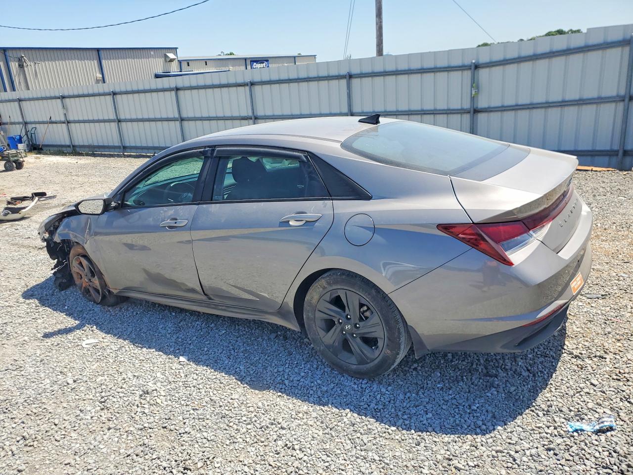 2021 HYUNDAI ELANTRA Blue