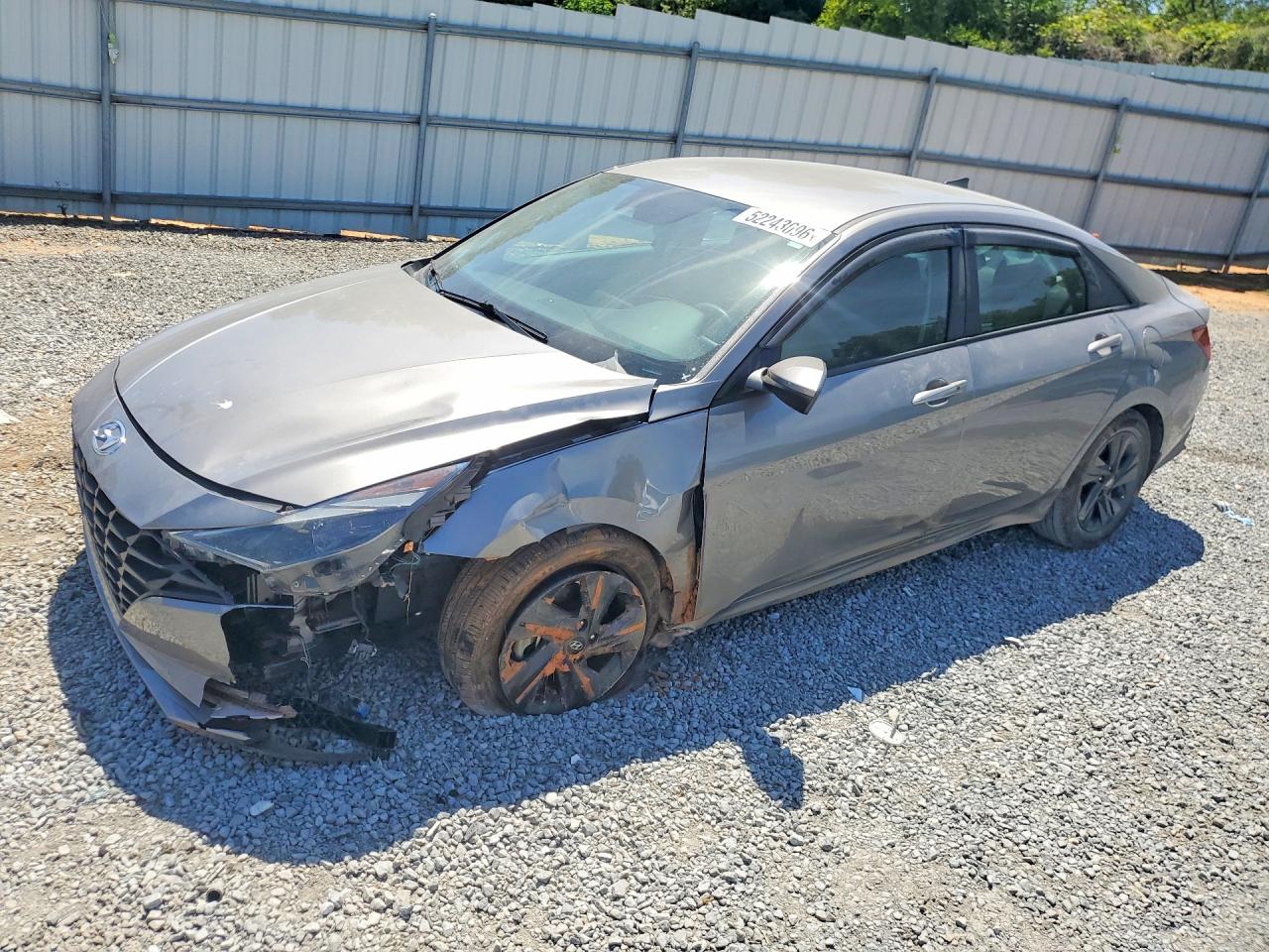 2021 HYUNDAI ELANTRA Blue