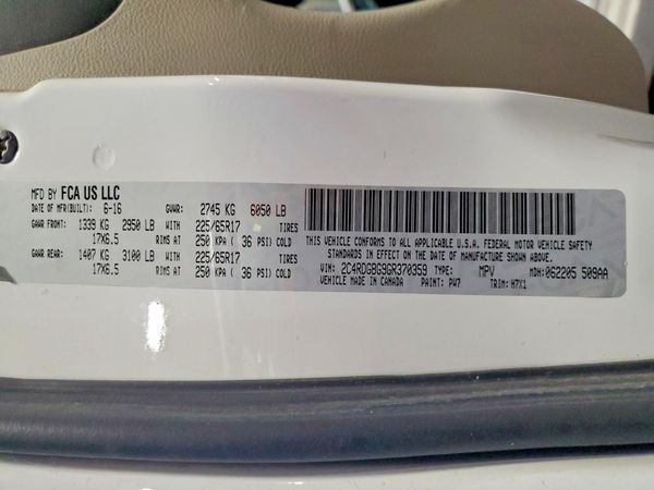 2016 DODGE GRAND CARAVAN