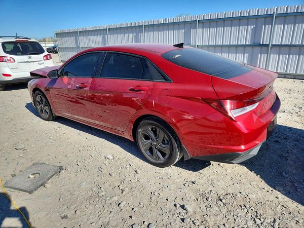 2021 HYUNDAI ELANTRA Blue