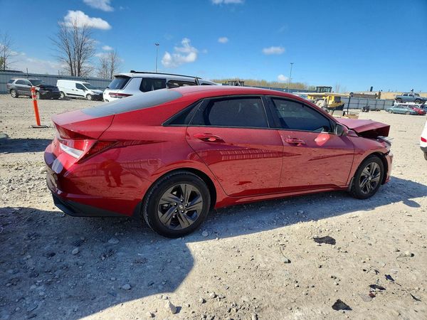 2021 HYUNDAI ELANTRA Blue
