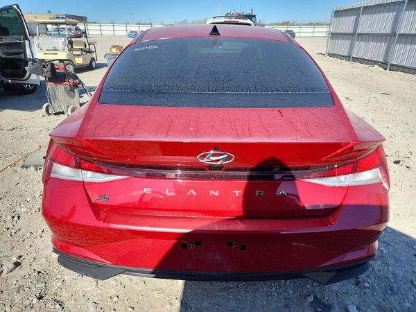 2021 HYUNDAI ELANTRA Blue