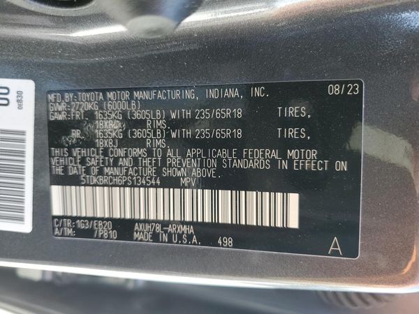 2023 TOYOTA HIGHLANDER