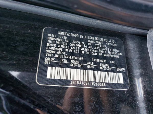 2020 NISSAN ROGUE SPORT