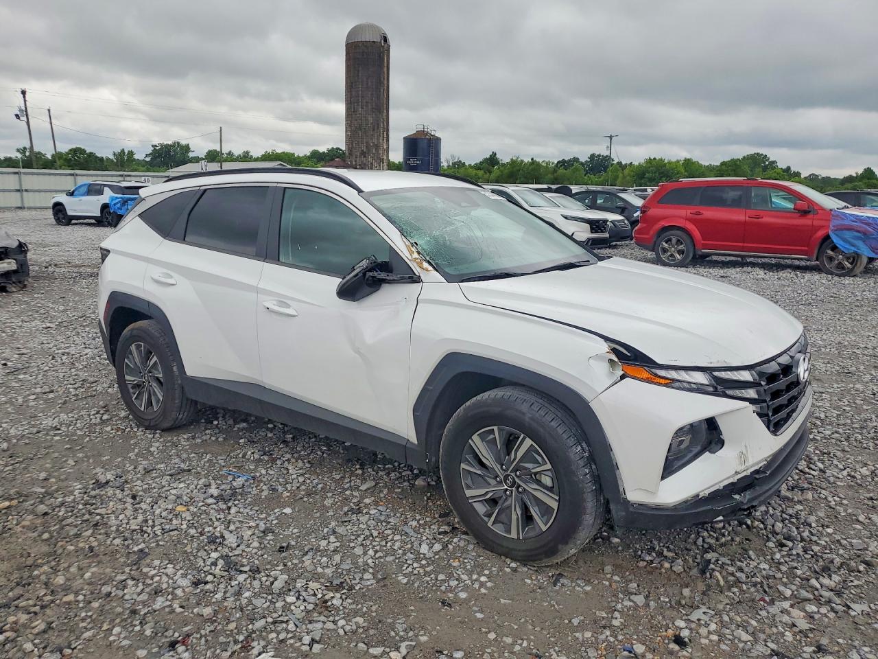 2022 HYUNDAI TUCSON Blue
