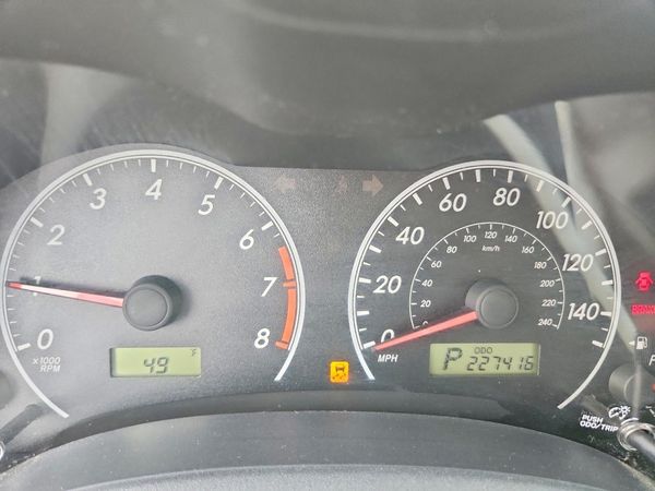 2012 TOYOTA COROLLA