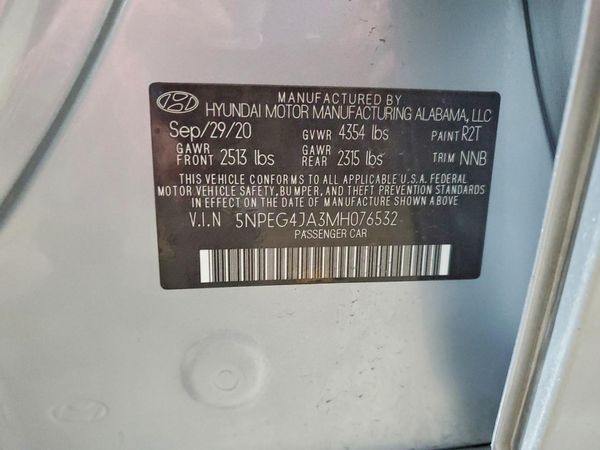 2021 HYUNDAI SONATA SE