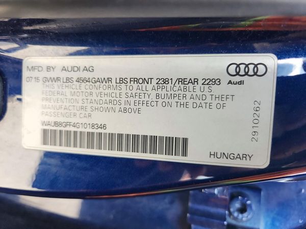 2016 AUDI A3