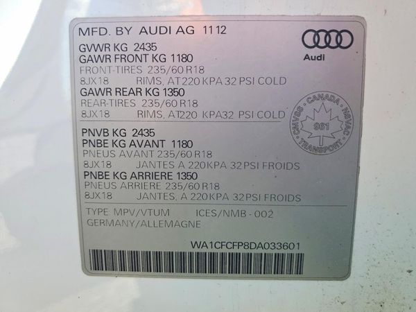 2013 AUDI Q5