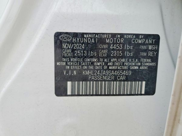 2025 HYUNDAI SONATA SE