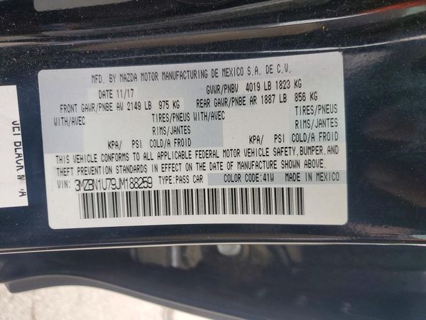 2018 MAZDA 3