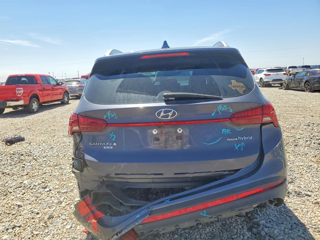 2022 HYUNDAI SANTA FE Blue