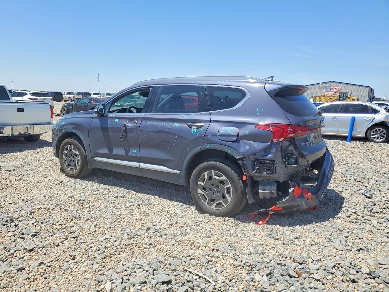 2022 HYUNDAI SANTA FE Blue