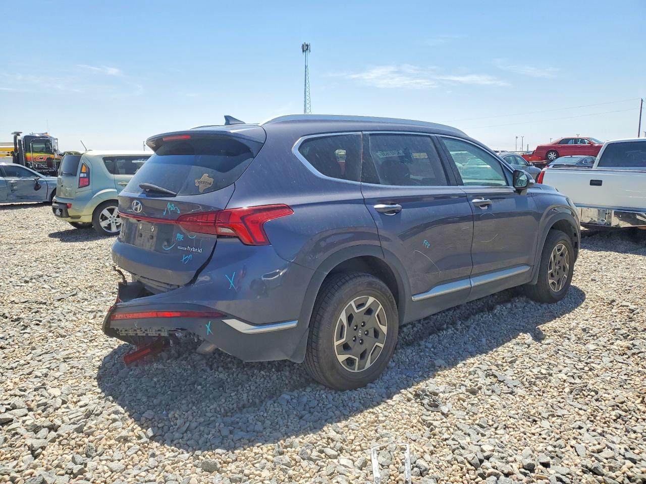 2022 HYUNDAI SANTA FE Blue