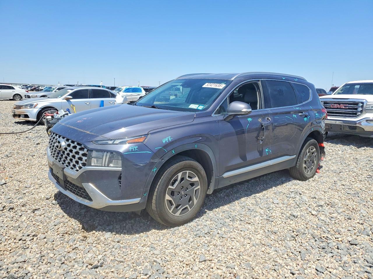 2022 HYUNDAI SANTA FE Blue