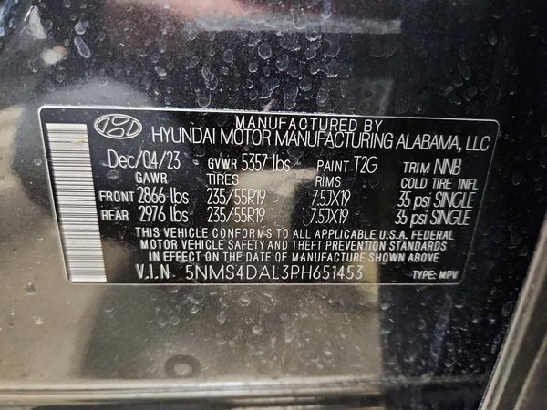 2023 HYUNDAI SANTA FE Limited