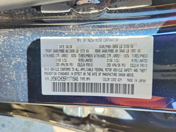 2024 MAZDA CX-90 Premium Package
