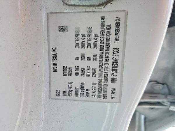 2022 TESLA MODEL 3