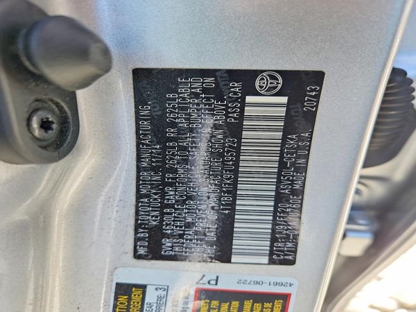 2015 TOYOTA CAMRY