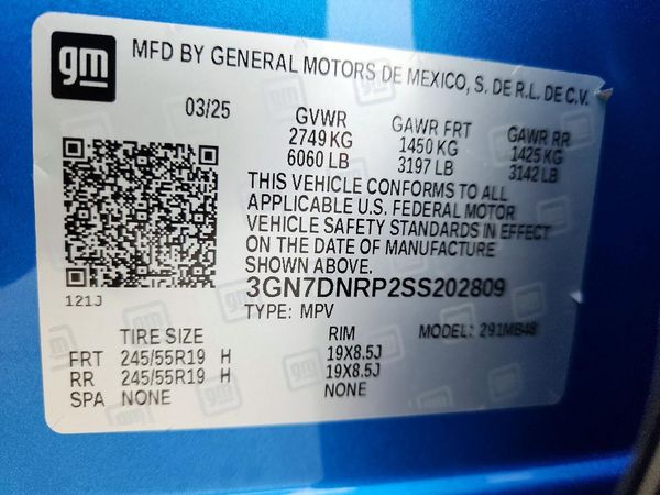 2025 CHEVROLET EQUINOX LT 2 PDE