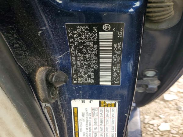 2015 TOYOTA PRIUS