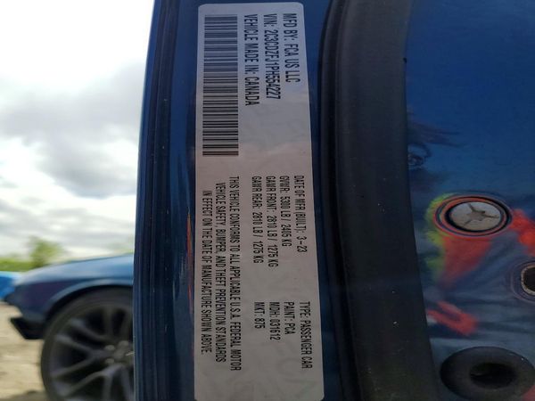 2023 DODGE CHALLENGER R/T SCAT PACK