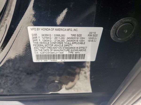 2019 ACURA MDX