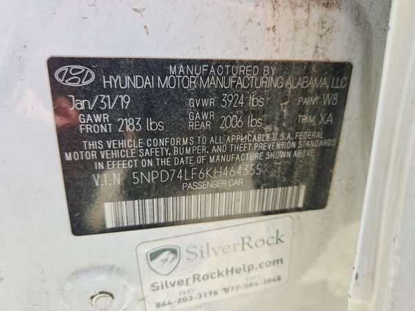 2019 HYUNDAI ELANTRA