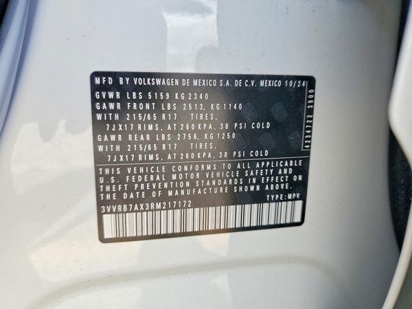 2024 VOLKSWAGEN TIGUAN S