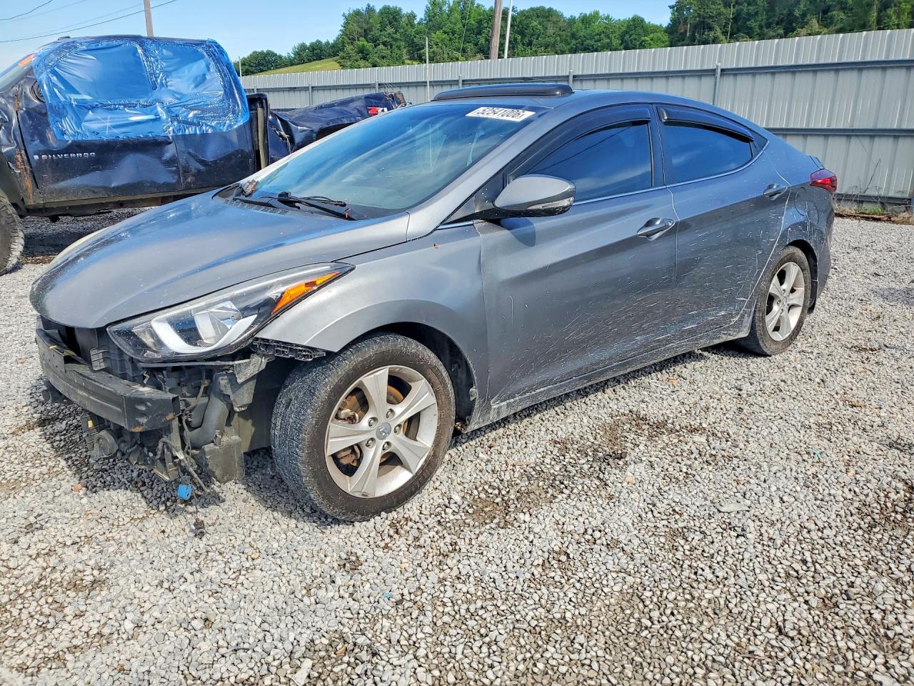 2016 HYUNDAI ELANTRA — Front 3/4
