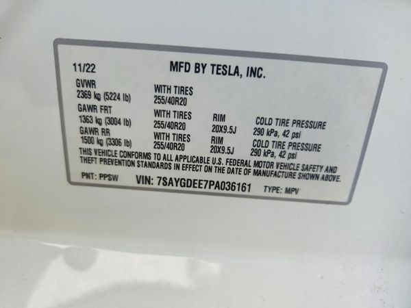 2023 TESLA MODEL Y