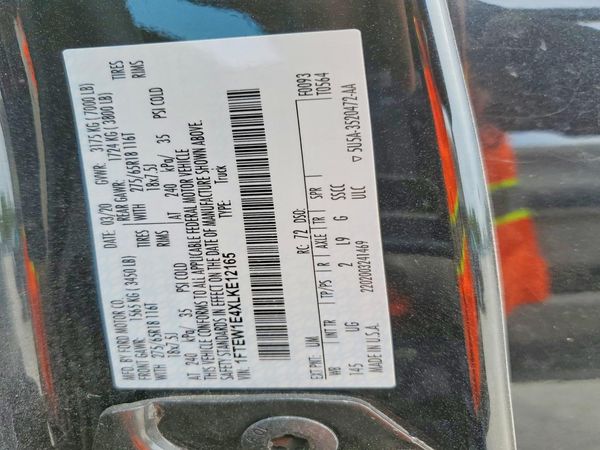 2020 FORD F150