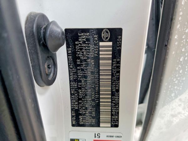 2018 TOYOTA CAMRY L/LE/SE/XLE