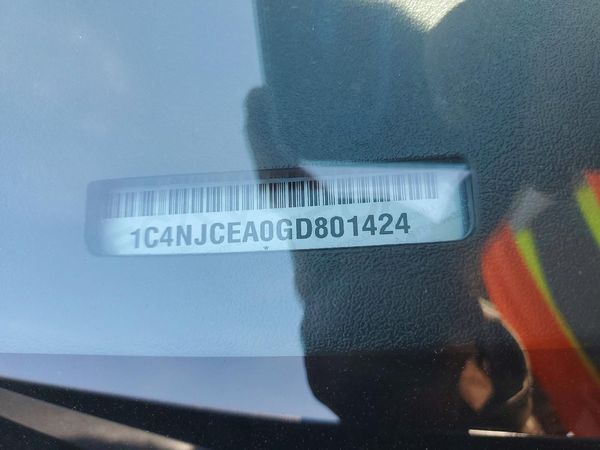 2016 JEEP COMPASS LATITUDE FWD