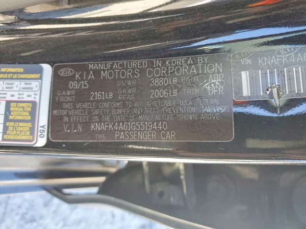 2016 KIA FORTE GL (Middle-Low Grade)