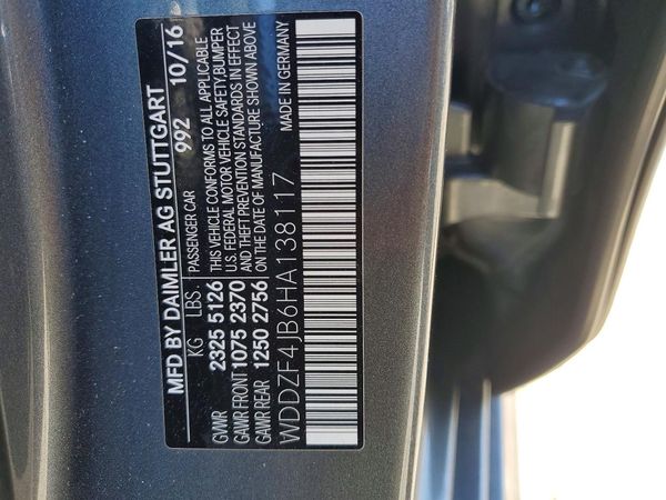 2017 MERCEDES-BENZ E E300