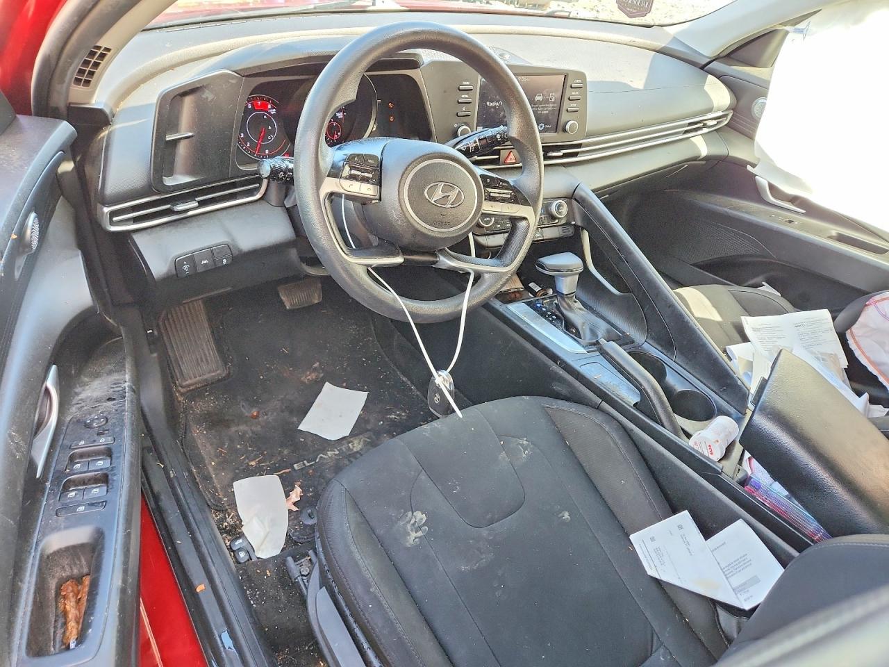 2021 HYUNDAI ELANTRA Blue