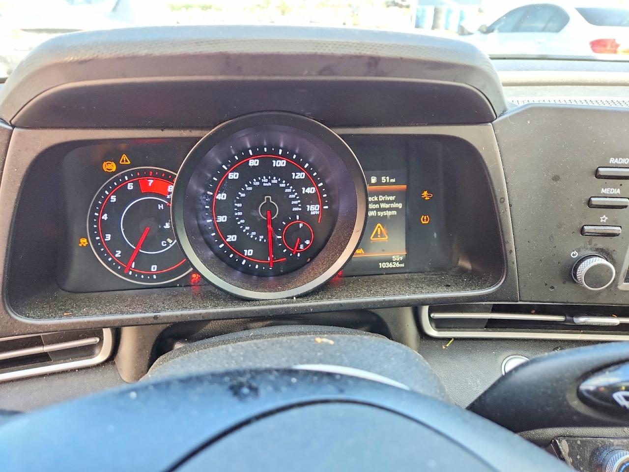 2021 HYUNDAI ELANTRA Blue