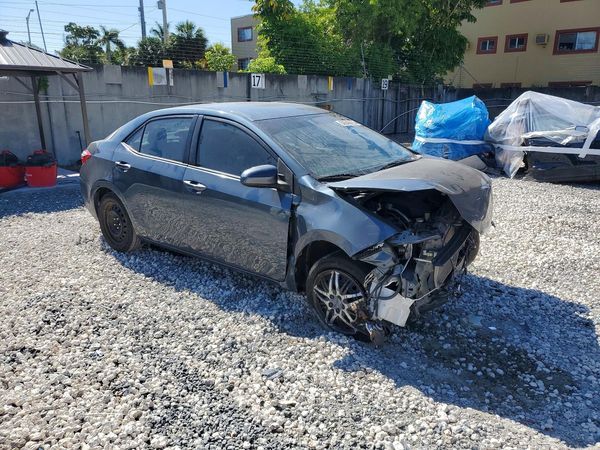 2016 TOYOTA COROLLA L/LE — Passenger 3/4